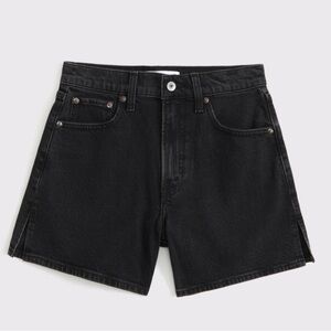 Abercrombie & Fitch Curve Love High Rise Dad Short
